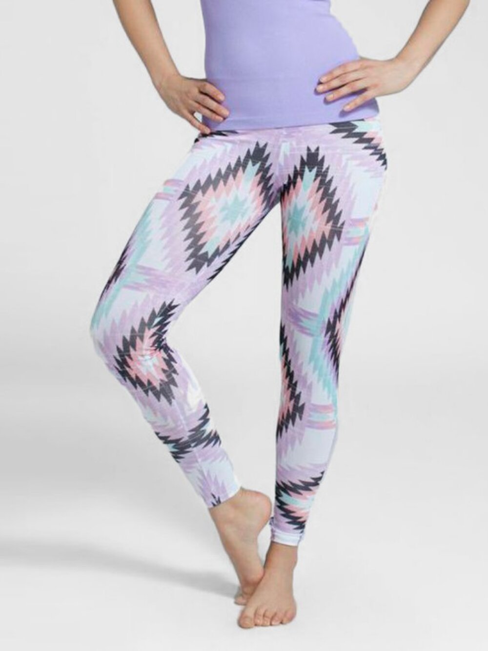 NWT Phat Buddha Women's Theatre District Leggings Mice and Men Print Size L